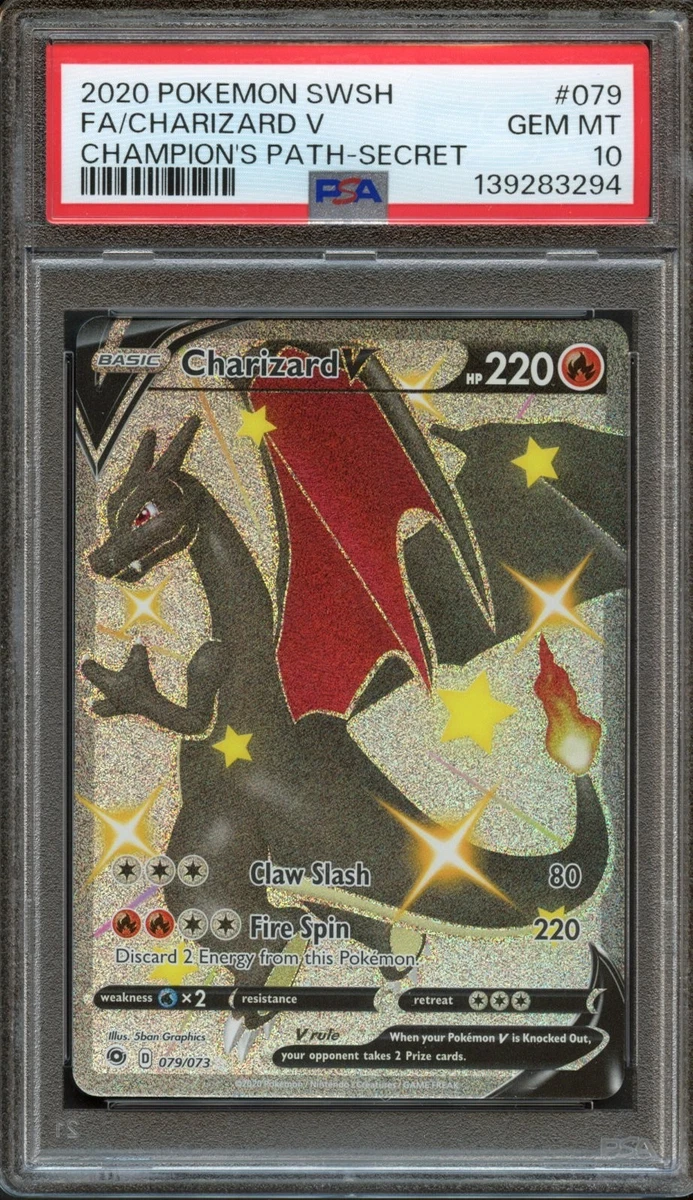 Preços baixos em Charizard V 79/73 Champions Path | eBay