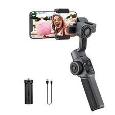ZHIYUN SMOOTH 5 PHONE GIMBAL 3-AXIS HANDHELD SMARTPHONE STABILIZER TRIPOD BLACK
