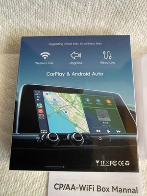 2026 Upgraded 2in1 Wireless CarPlay Adapter & Android Auto Compatible Cars, Fast