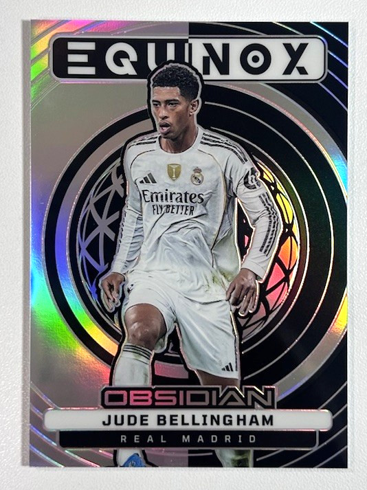 Jude Bellingham 2025-26 Panini Obsidian Soccer #2 Equinox /169 - Read Madrid