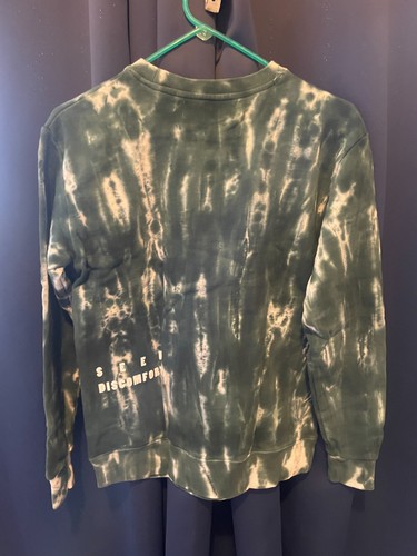 Sudadera Yes Theory Seek Discomfort - Hunter Green Tie die Nueva con Etiquetas - Imagen 2 de 2