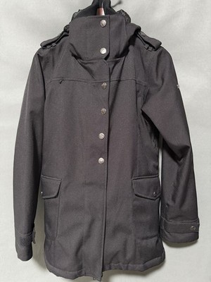 Roxy Snowboard Ski 10k Black Wintersports Winter Jacket Coat Womens SMALL