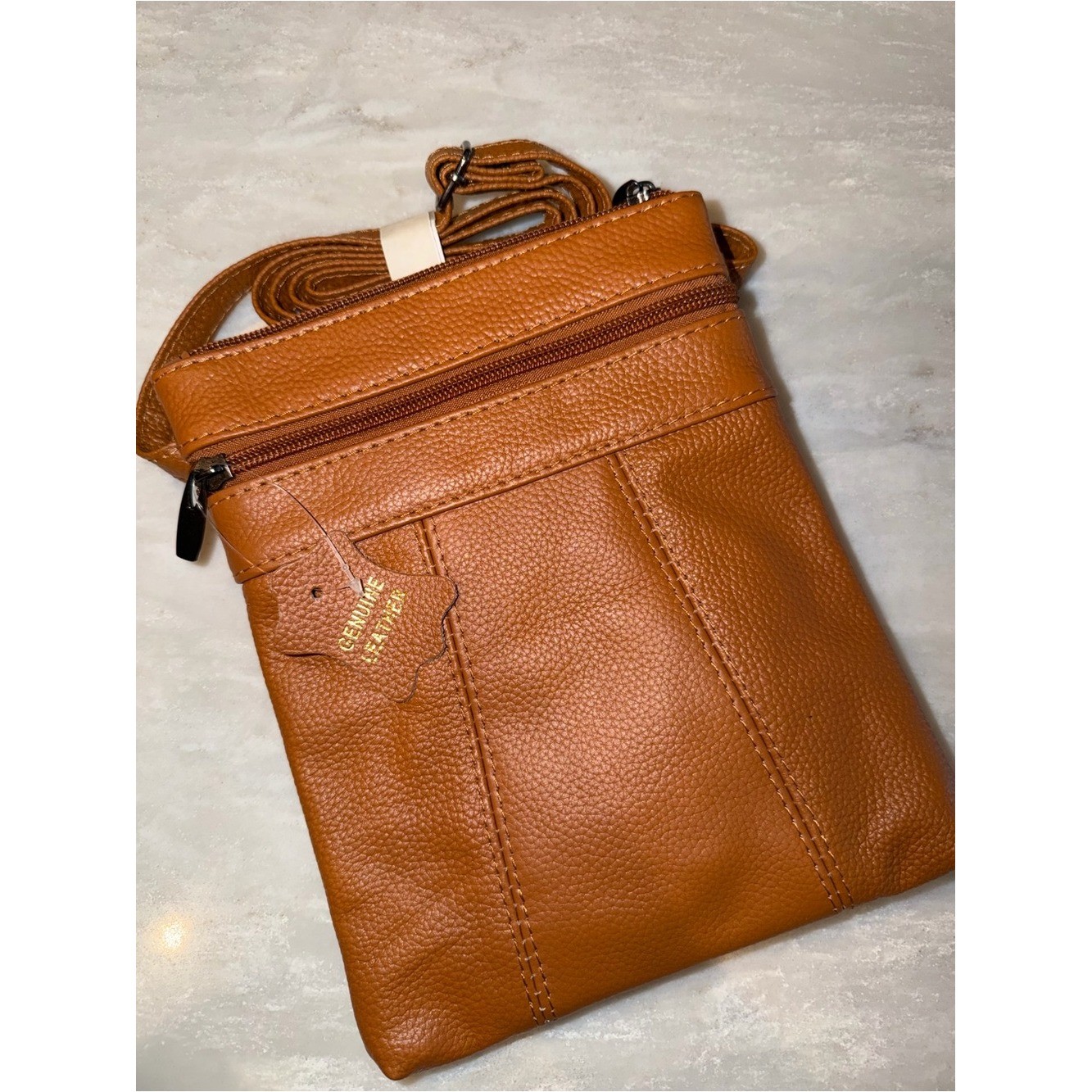 Jenuin Ones Genuine Leather Crossbody Bag | eBay