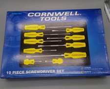 Cornwell Tools 10pc. Screwdriver Set Yellow