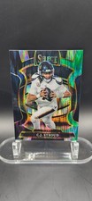 2025 Panini Select - Concourse C.J. Stroud #34 Black & Green Shock Prizm
