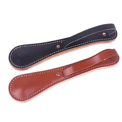 Boston Leather Racket Multi-function Self-defense Cowhide Contains Lead Block