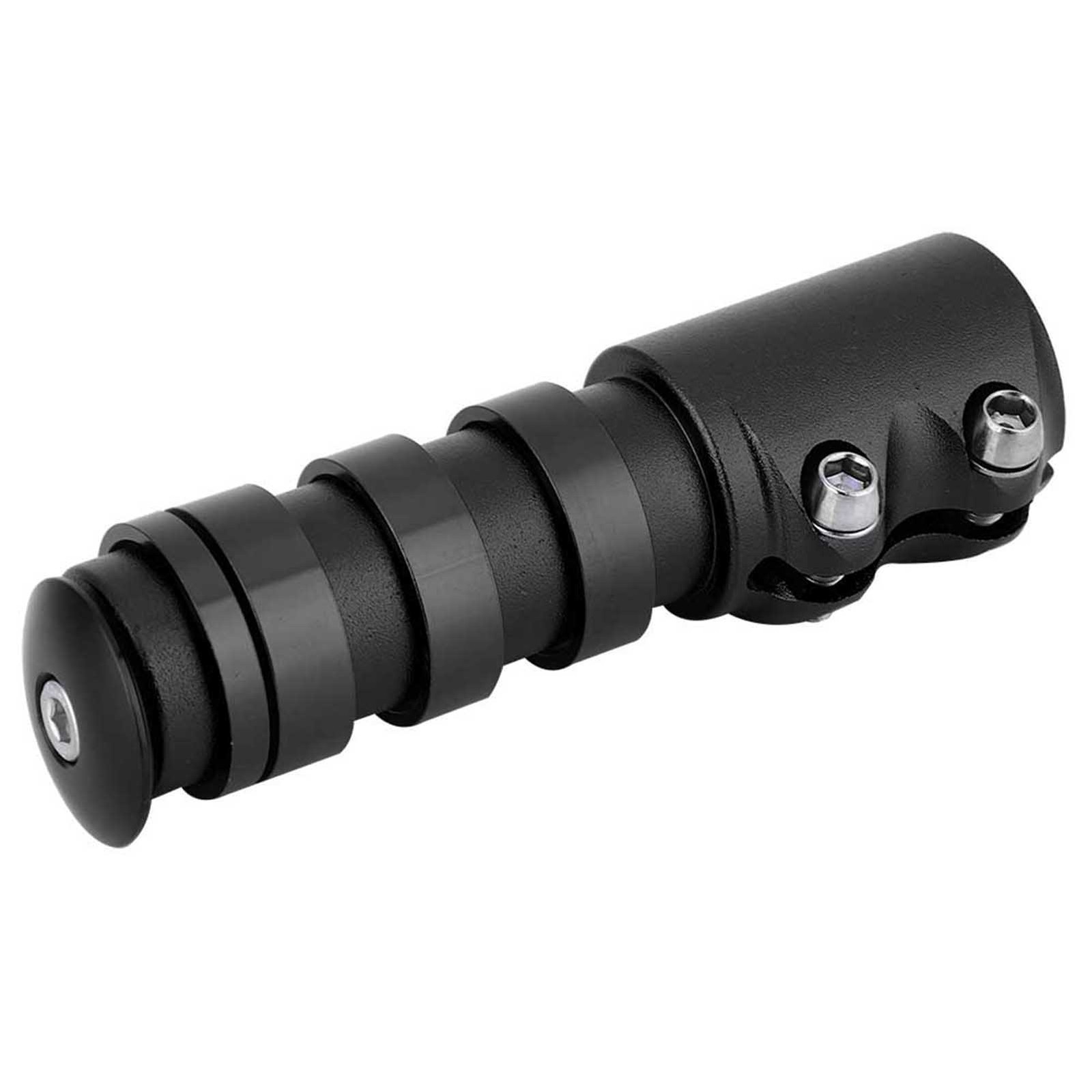 (Black)Aluminum Alloy Mountain Bike Bicycle Stem Extender Handlebar Stem BJ