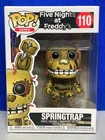 Funko POP Five Nights at Freddy's 110 Springtrap in Soft Protector