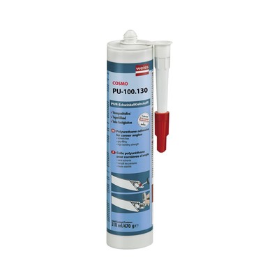 COSMO PU-100.130 1-K-PUR- Eckwinkelklebstoff 310ml weiß