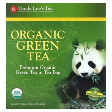 Organic Green Tea, 40 Tea Bags, 2.26 oz 64 g