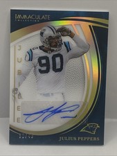 2025 Panini Immaculate Julius Peppers JUBILEE Auto Autograph #13/49 Panthers SP