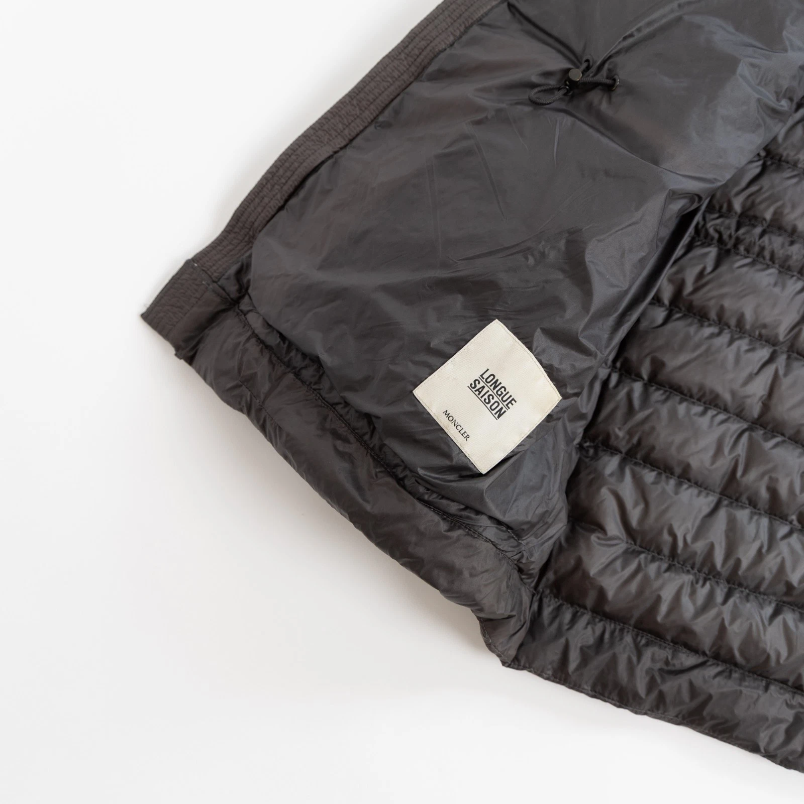 Moncler Benjamin Giubbotto Mens Brown Gray Down Puffer Jacket Hooded Quilted image 11