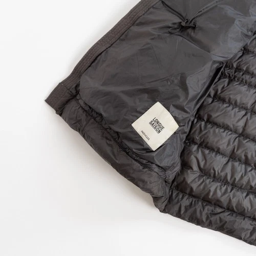 Moncler Benjamin Giubbotto Mens Brown Gray Down Puffer Jacket Hooded Quilted image 11