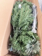 Pre-Lit Medium Mixed Cashmere Pine Artificial Christmas Tree - 4' - Clear Lights