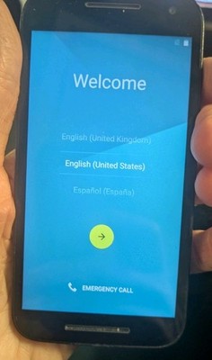 Motorola Moto G (3rd Gen) - 8 GB - Black - Republic Wireless - Fully Functional 