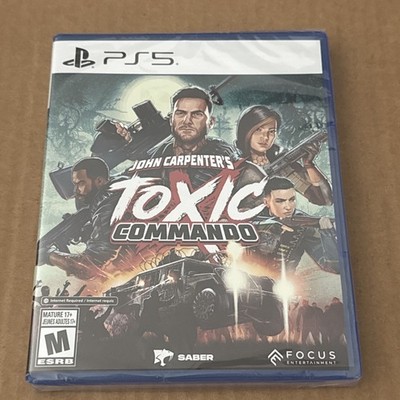 John Carpenter's Toxic Commando - Sony PlayStation 5 PS5 Game Brand New Sealed