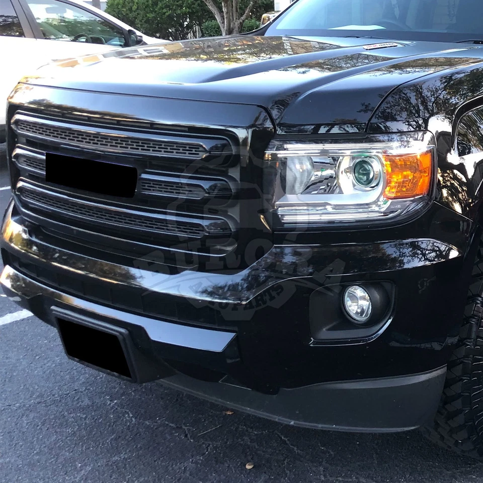 Глянцевая черная верхняя решетка для переднего бампера в сборе для GMC Canyon 2015-2020 годов выпуска 84733967 - Изображение 2 из 4