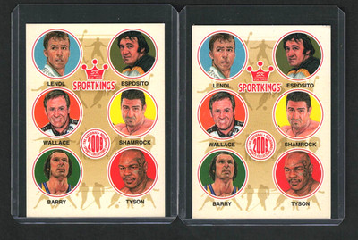 2 2009 Sportkings Series C 30th National Vip Promo Mike Tyson Barry Lendl VIP-1
