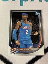 Shai Gilgeous Alexander 2025-26 Bowman Chrome #BVC-106 Thunder