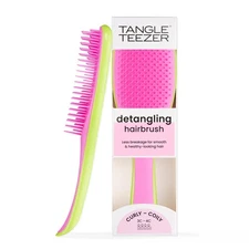 Tangle Teezer Ultimate Detangler Curly Hair Brush, Dry & Wet Hairbrush