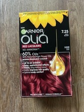 Garnier Olia Red Lacquers Permanent Hair Colour 7.25 VINYL BLUSH No ammonia BNIB