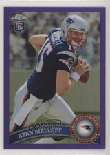 2011 Topps Chrome Retail Purple Refractor /499 Ryan Mallett #122 qw7