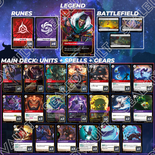 Draven Budget Riftbound TCG Deck | Spiritforged | Competitive ...