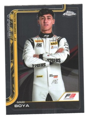 2025 Topps Chrome F1 Formula 1 F3 Campos Racing Mari Boya