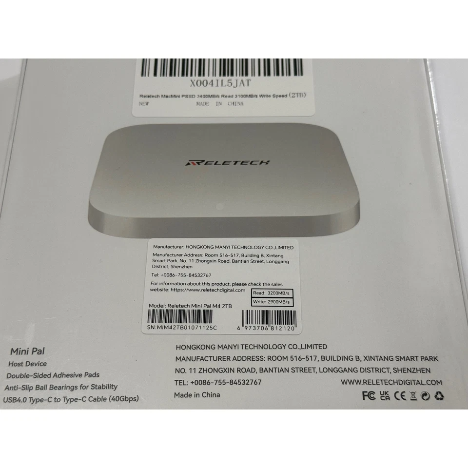 Reletech Mini Pal M4 M2 Portable External Storage USB4 2TB - Image 3 of 4