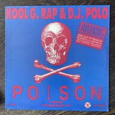 Kool G & DJ Polo Poison Vinyl 12&rdquo; Orig Hip Hop Record VG++