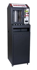Black Master 4 Column Lottery Pull Tab Vending Machine