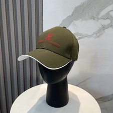 Brunello Cucinelli Green Adjustable Versatile Baseball Cap