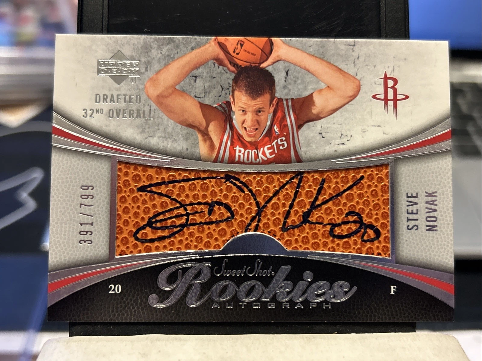 Steve Novak trading card