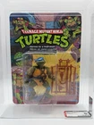 Vintage 1989 Playmates Canada TMNT Leonardo Series 1 / 20 Back AFA 80+ NM