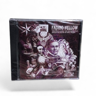 VARIOUS: Fading Yellow Volume 6 FLOWER MACHINE CD Sweden Sealed Limited Edition 