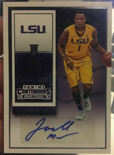Jarell Martin LSU Tigers Basketball Panini Rookie autograph card Ncaa Rc 2015 Rc. rookie card picture