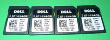  Lot of 4 New Genuine Dell 64GB iDRAC vFLASH Class 10 SD XC Card 1X6VF