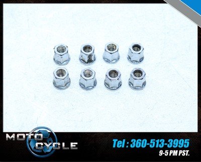 2004 HONDA VFR 800 VFR800 HEADER BOLTS EXHAUST 03 04 05 H26