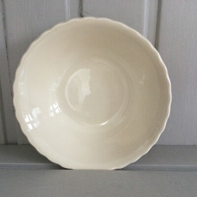 Vintage HABITAT Charlotte Creme Made In England Obstschale Neu