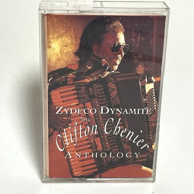 Zydeco Dynamite The Clifton Chenier Anthology Cassette Tape 1993