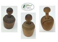 Wooden collectible kitchenware butter stamps