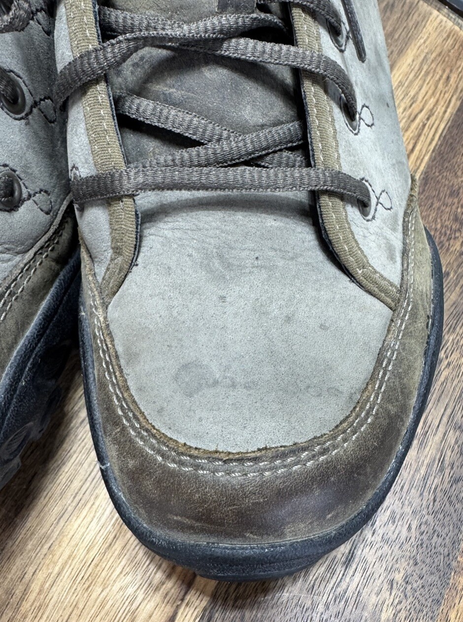 Scarpe da trekking Merrell Quartz Brindle in pelle marrone marrone marrone da donna taglia 10