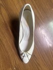 Women's Hush Puppies Society White/Gold Heels Pumps Size 7 M — photo 6
