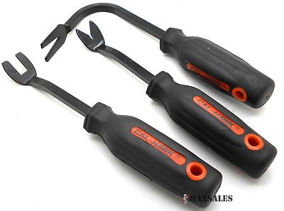 3-Piece Car Door Panel Removal Tool Set - Auto Trim & Upholstery Clip Remover Kit 2 thumbnail image