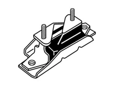 For 1987-1991 Mercury Colony Park Transmission Mount 93272MMJT 1988 1989 1990