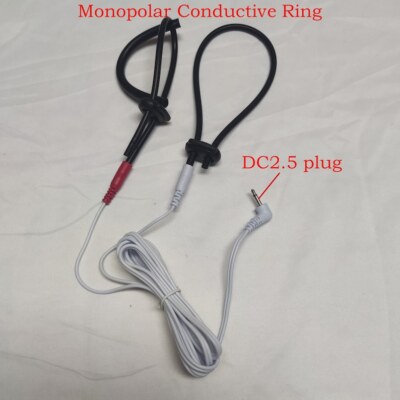 Conductive Rubber Glans Ring Monopolar Sex Products Sex Toys For Man