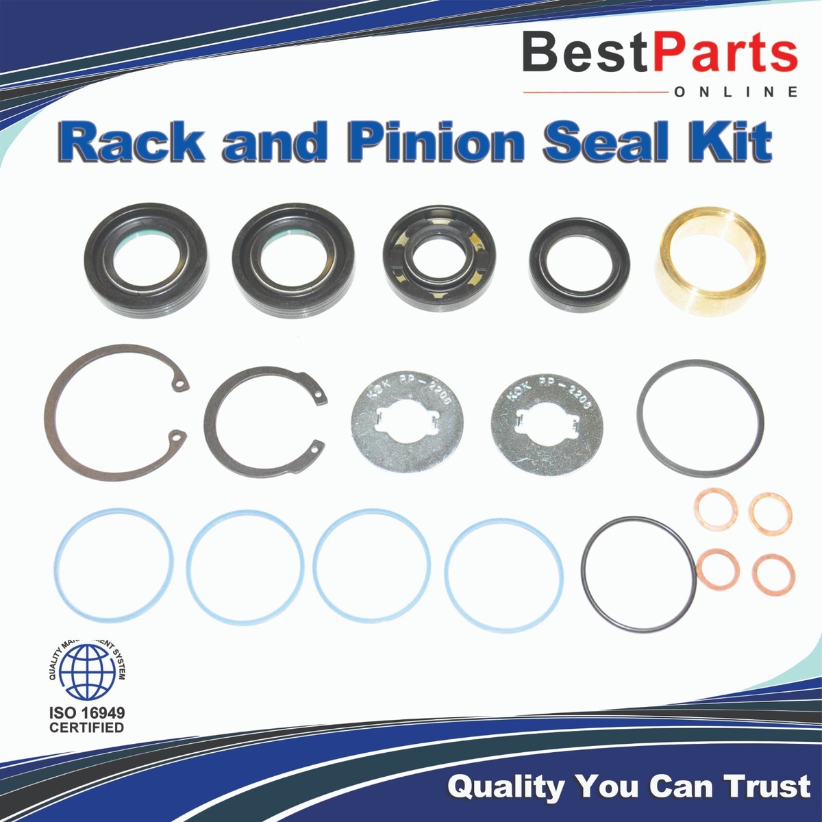Power Steering Rack and Pinion Seal Kit for Toyota Rav4 1996-2003