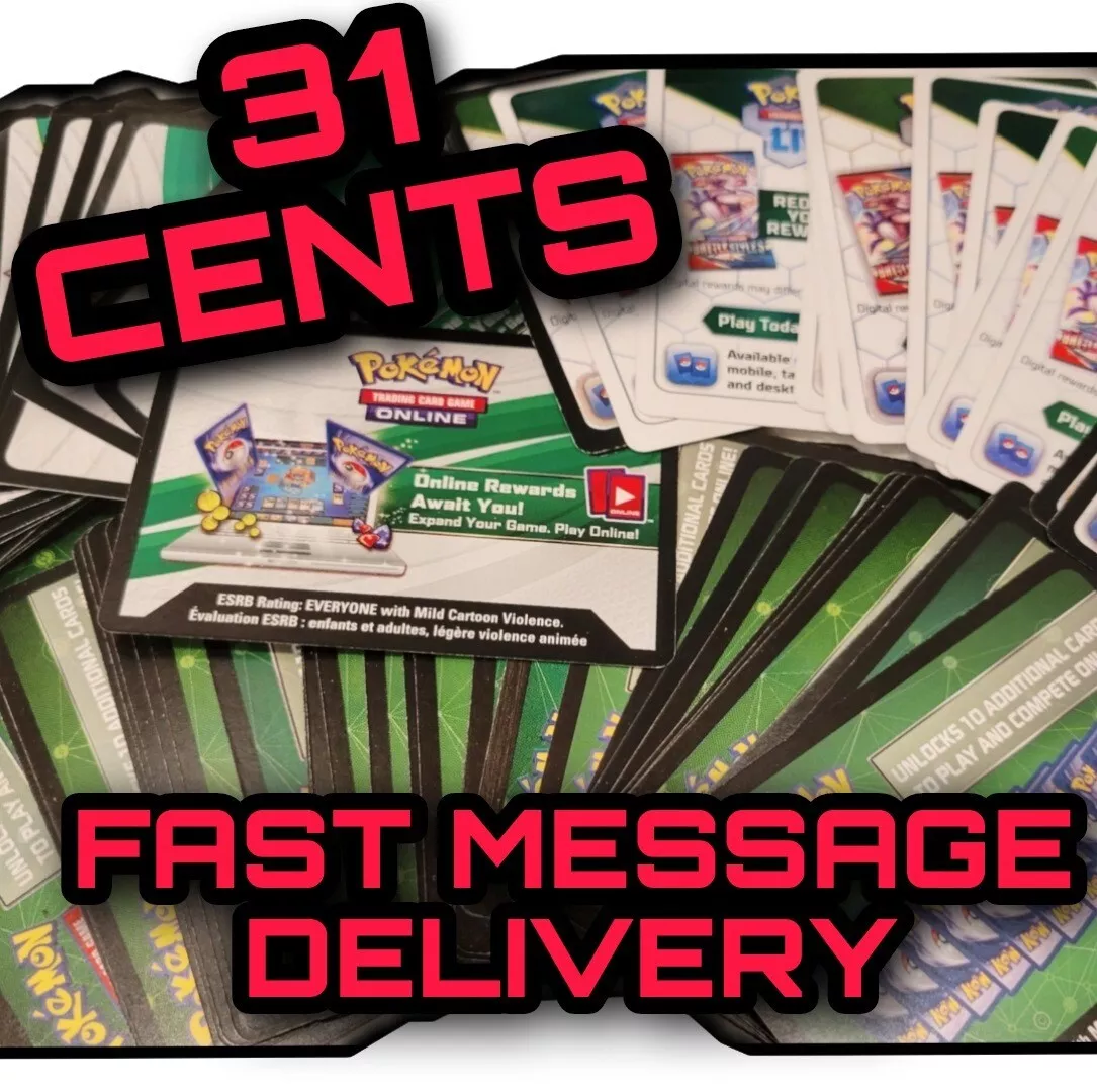 Pokemon TCG Online Codes - Sword and Shield Base MESSAGED FAST