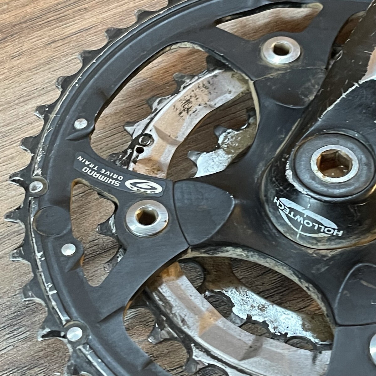 Shimano Deore FC-M510 DRIVE SIDE ONLY Square Taper Crank 175