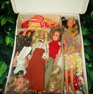 barbie case for dolls and clothes